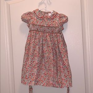 Beautiful autumn/fall smocked dress